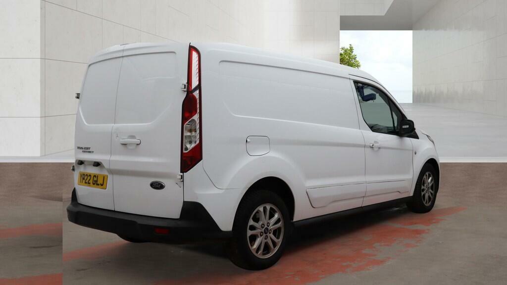 Ford Transit Connect 1.5 250 Ecoblue Limited Panel Van Manua YP22GLJ White #4