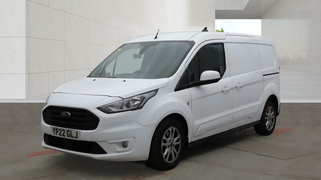Ford Transit Connect 1.5 250 Ecoblue Limited Panel Van Manua YP22GLJ White #2