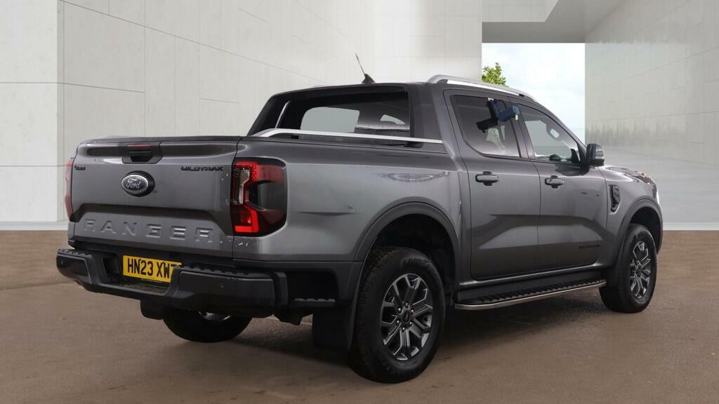 Ford Ranger 2.0 Td Ecoblue Wildtrak Pickup Double Cab Dies HN23XWZ Grey #4
