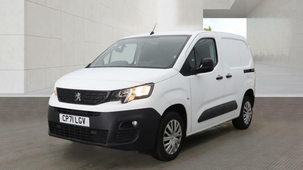 Peugeot Partner 1.5 Bluehdi 1000 Professional Premium Standard Pan CP71LGV White #2