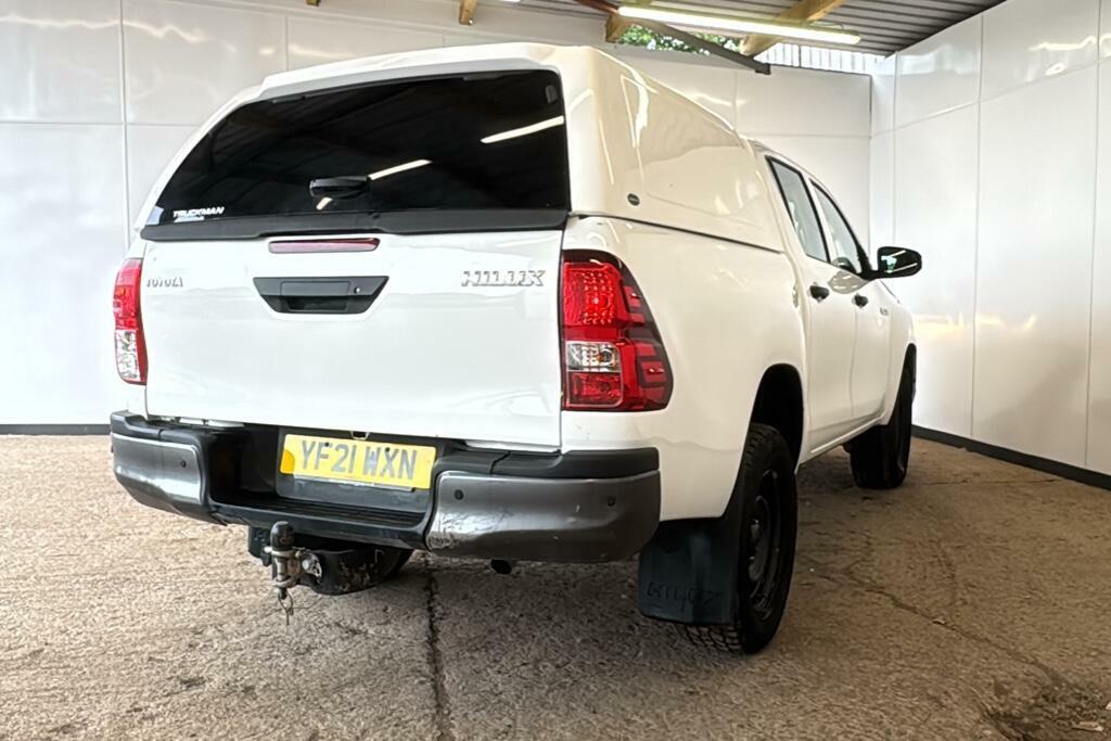 Toyota HILUX 2.4 D-4d Active Extra Pickup Extended Cab Dies YF21WXN Black #4