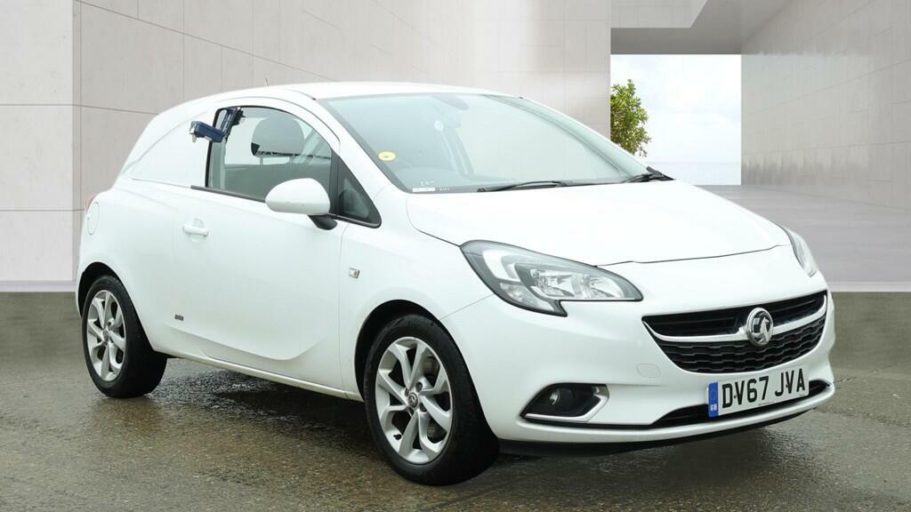 Vauxhall Corsa 1.3 Cdti Sportive Car Derived Van Manua White