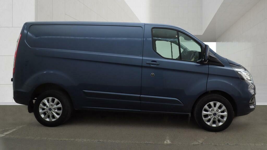 Ford Transit Custom 2.0 280 Ecoblue Limited Panel Van Manua CN22SZZ Blue #6