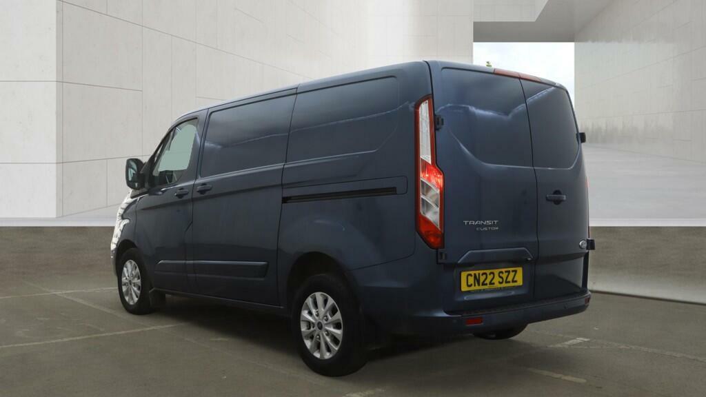 Ford Transit Custom 2.0 280 Ecoblue Limited Panel Van Manua CN22SZZ Blue #3