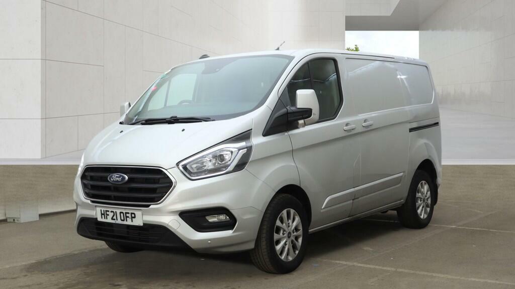 Ford Transit Custom 2.0 300 Ecoblue Limited Panel Van Manua HF21OFP Silver #2