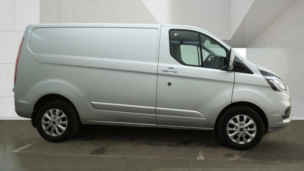 Ford Transit Custom 2.0 300 Ecoblue Limited Panel Van Manua HF21OFP Silver #6