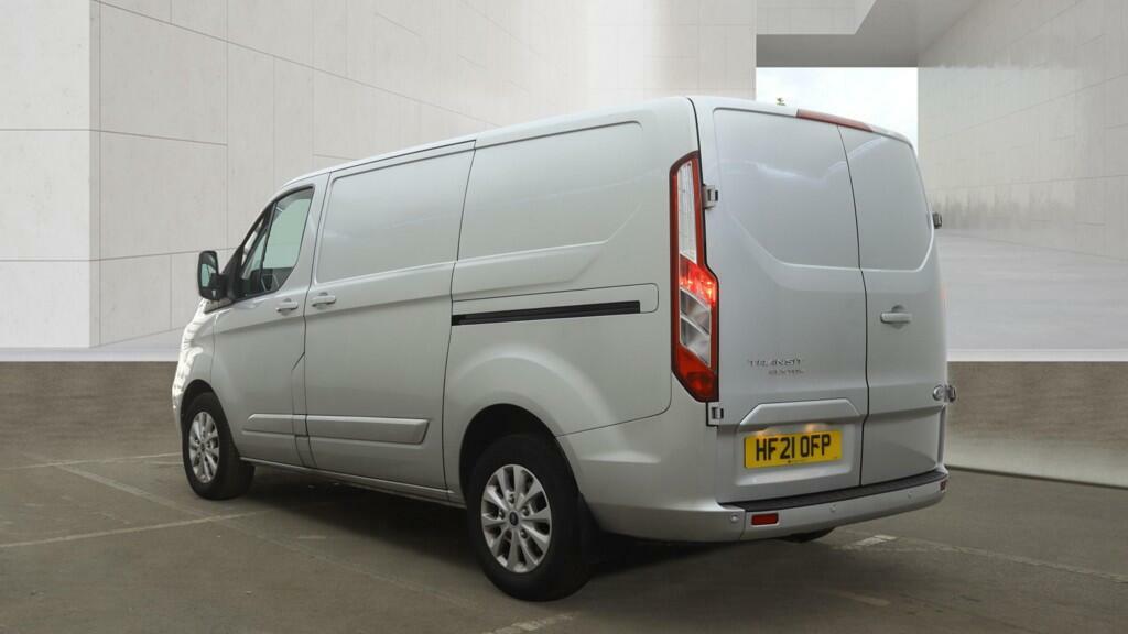 Ford Transit Custom 2.0 300 Ecoblue Limited Panel Van Manua HF21OFP Silver #3