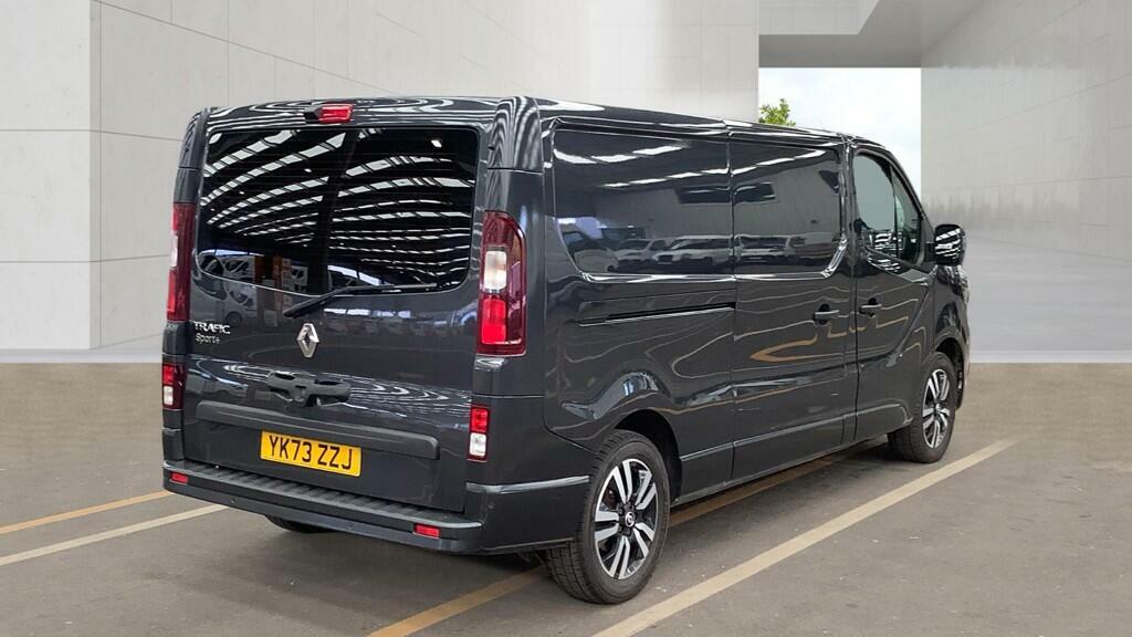 Renault Trafic 2.0 Dci Blue Ll30 Sport Panel Van Edc YK73ZZJ Grey #4