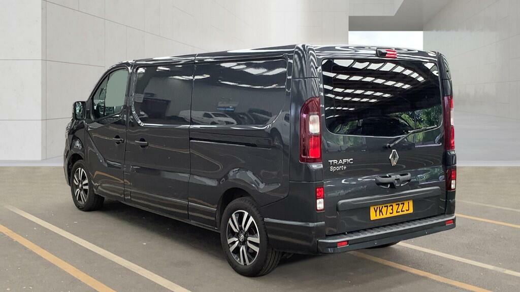 Renault Trafic 2.0 Dci Blue Ll30 Sport Panel Van Edc YK73ZZJ Grey #3