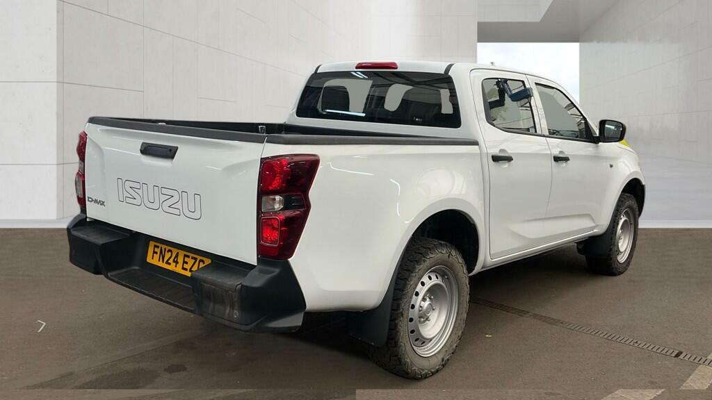 Isuzu D-Max 1.9 Td Utility Diff Lock Pickup Double Cab Die White #4