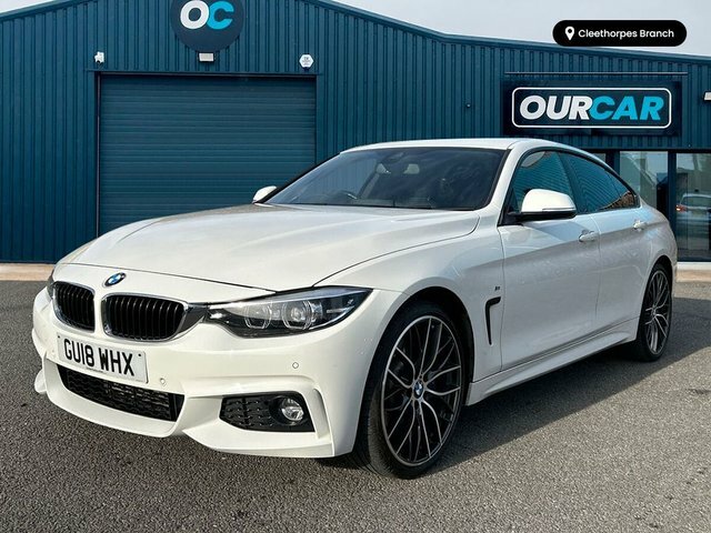 BMW 4 Series Gran Coupe 2018 3.0 430D M Sport Hatchback Xd White
