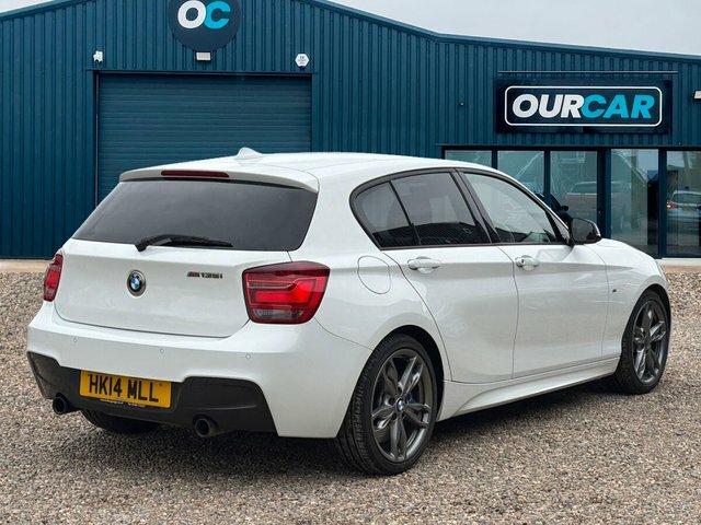 BMW 1 Series 2014 3.0 M135i Hatchback Euro 6 S HK14MLL White #3