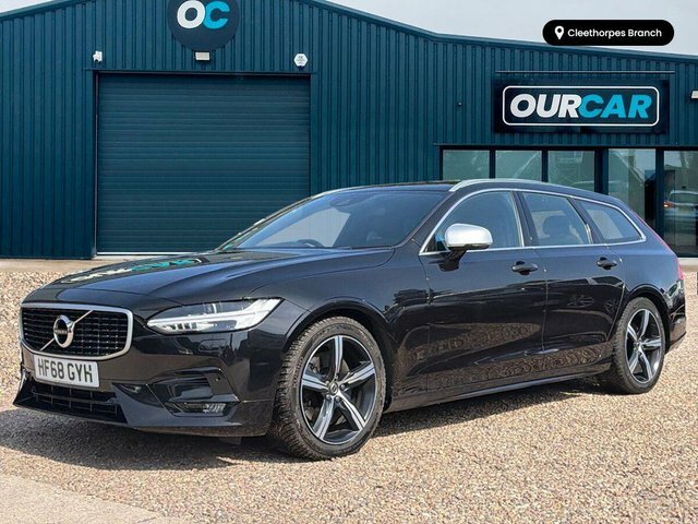 Volvo V90 2018 2.0 T5 R-design Estate Euro 6 Black