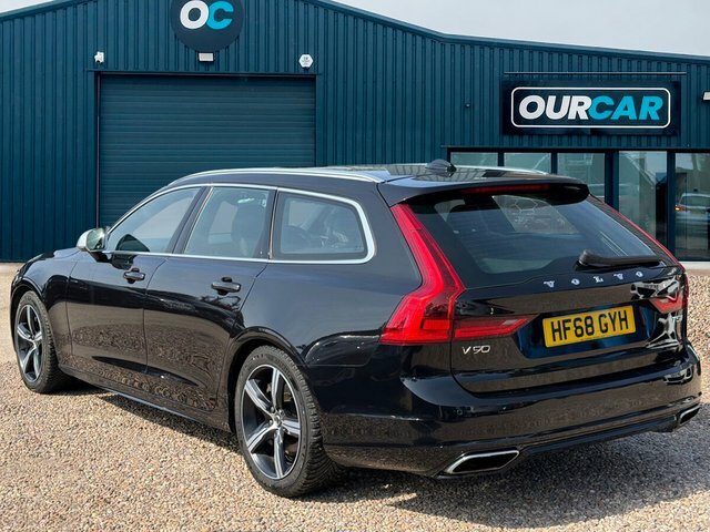 Volvo V90 2018 2.0 T5 R-design Estate Euro 6 Black #5