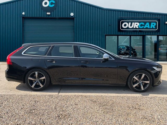 Volvo V90 2018 2.0 T5 R-design Estate Euro 6 Black #2