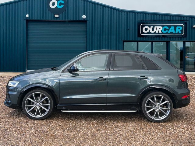 Audi Q3 2017 2.0 Tdi Black Edition Suv Q FV67LTF Green #6