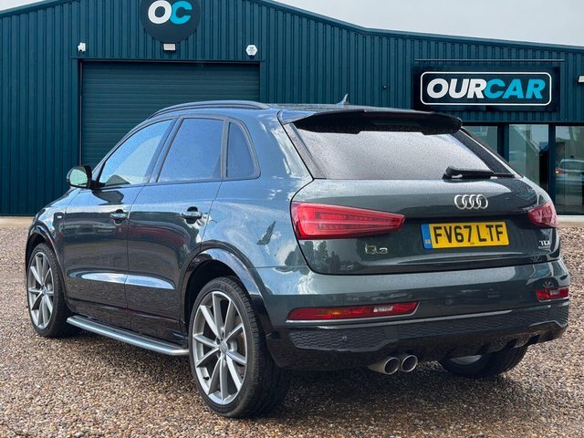 Audi Q3 2017 2.0 Tdi Black Edition Suv Q FV67LTF Green #5