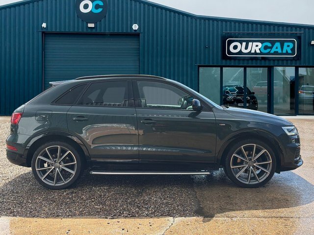 Audi Q3 2017 2.0 Tdi Black Edition Suv Q FV67LTF Green #2