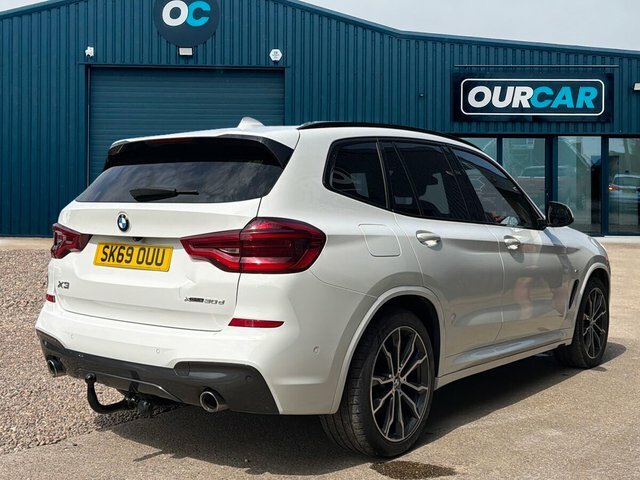 BMW X3 2019 3.0 30D M Sport Suv Xdrive Eu SK69OUU White #3