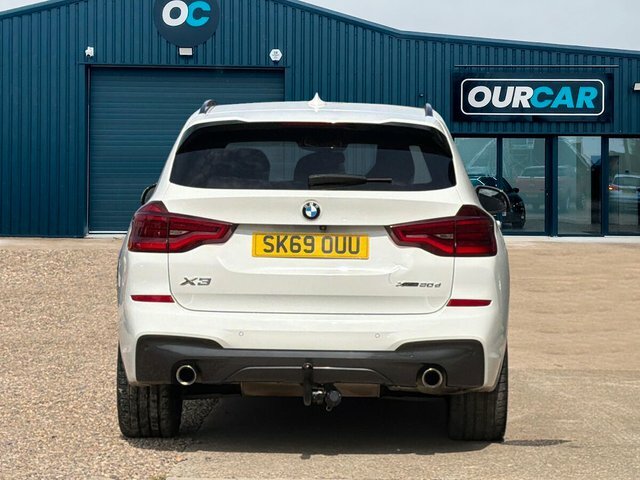 BMW X3 2019 3.0 30D M Sport Suv Xdrive Eu SK69OUU White #4