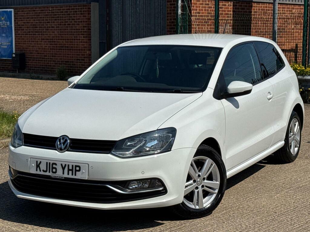 Volkswagen Polo 1.2 Tsi Bluemotion Tech Match Euro 6 S S KJ16YHP White #2