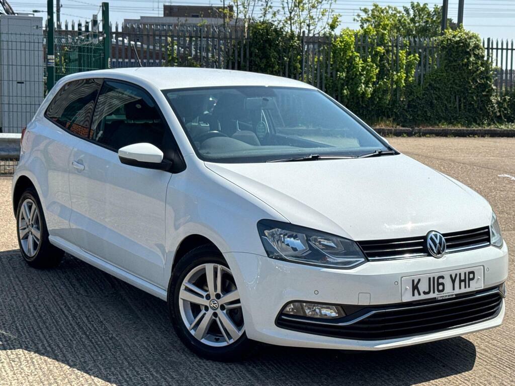 Volkswagen Polo 1.2 Tsi Bluemotion Tech Match Euro 6 S S KJ16YHP White #5