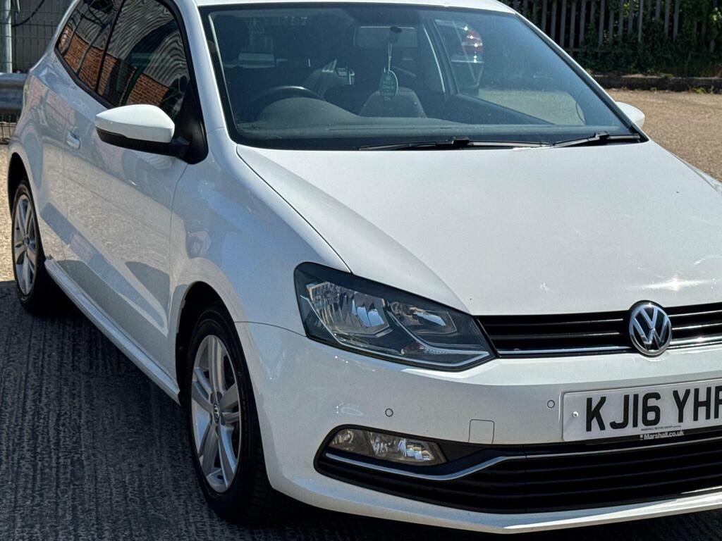 Volkswagen Polo 1.2 Tsi Bluemotion Tech Match Euro 6 S S KJ16YHP White #6