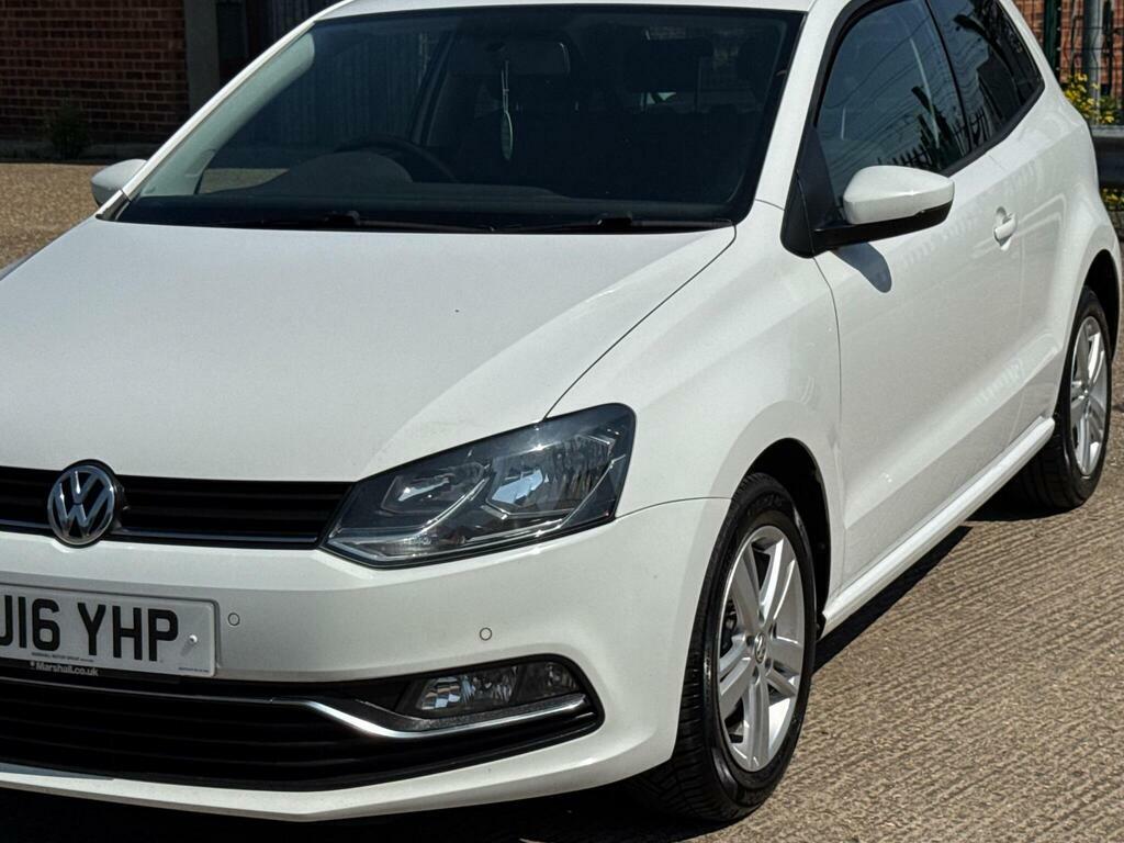 Volkswagen Polo 1.2 Tsi Bluemotion Tech Match Euro 6 S S KJ16YHP White #3