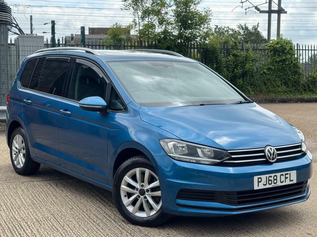 Volkswagen Touran 1.6 Tdi Se Family Dsg Euro 6 S S Blue #5