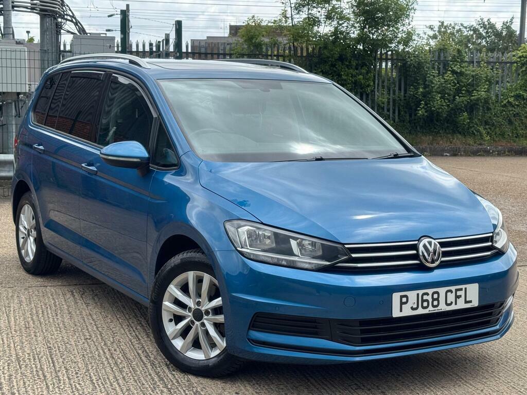 Volkswagen Touran 1.6 Tdi Se Family Dsg Euro 6 S S Blue #4