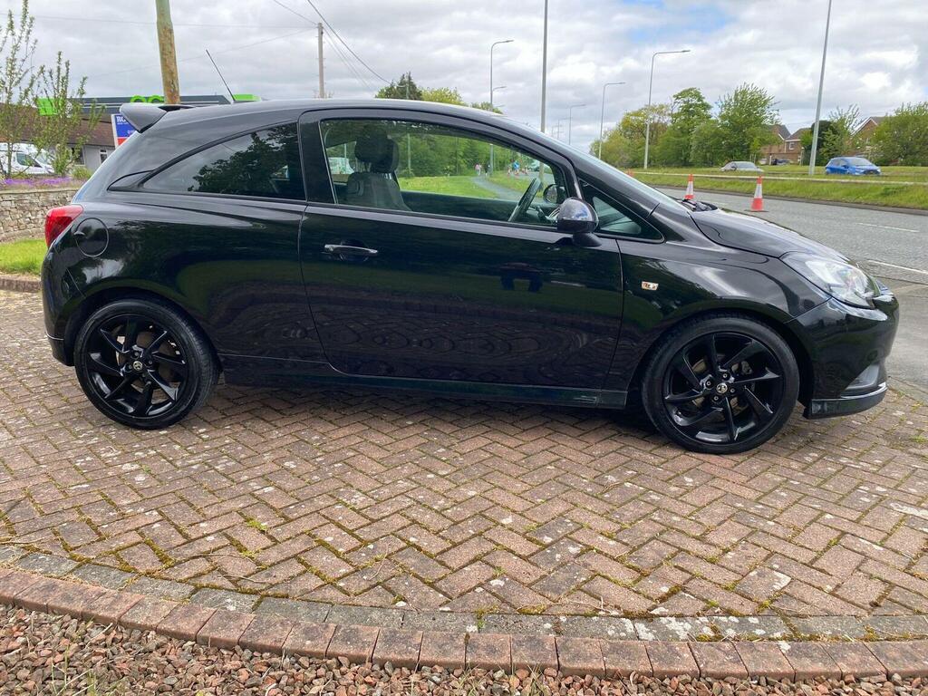 Vauxhall Corsa 1.4I Ecotec Sri VX Line Nav Black Euro 6 2019 SF19CGN Black #3