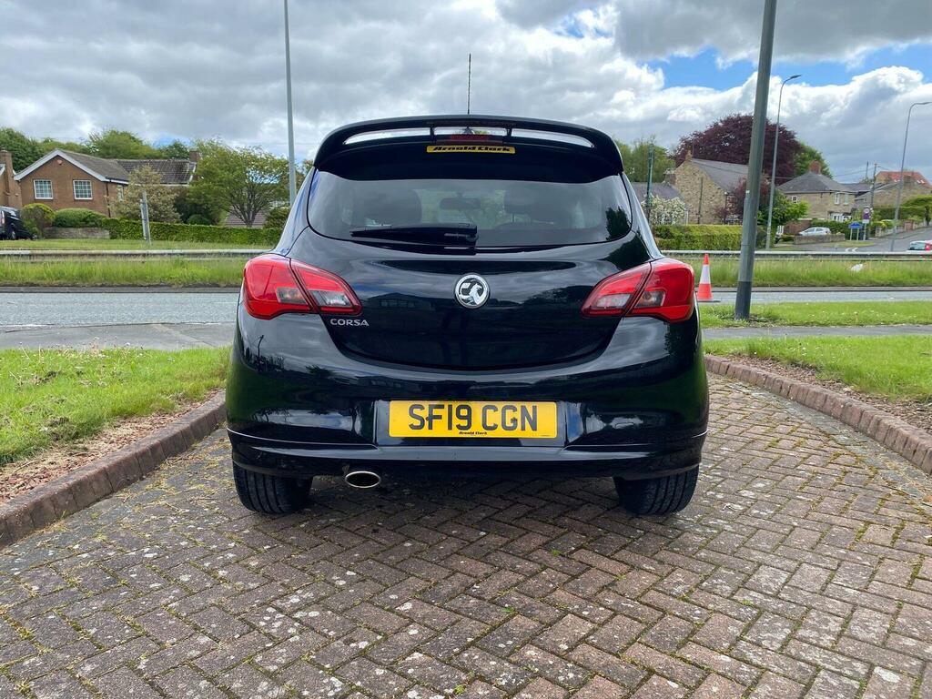 Vauxhall Corsa 1.4I Ecotec Sri VX Line Nav Black Euro 6 2019 SF19CGN Black #2