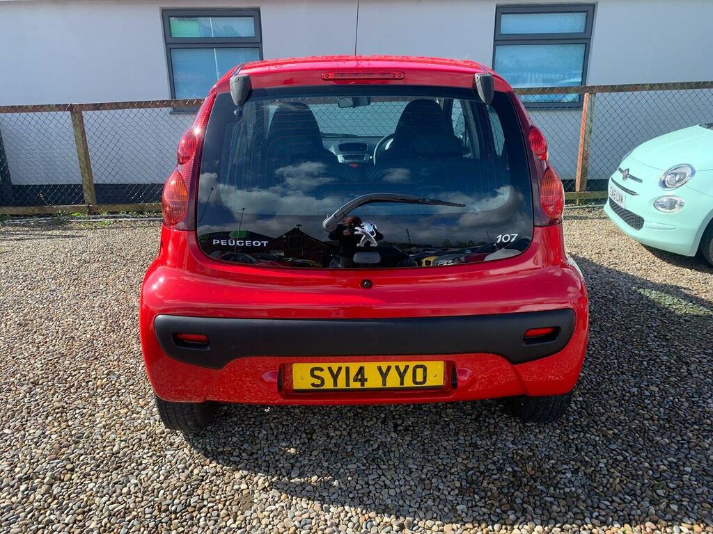 Peugeot 107 1.0 12V Active Euro 5 201414 SY14YYO Red #4