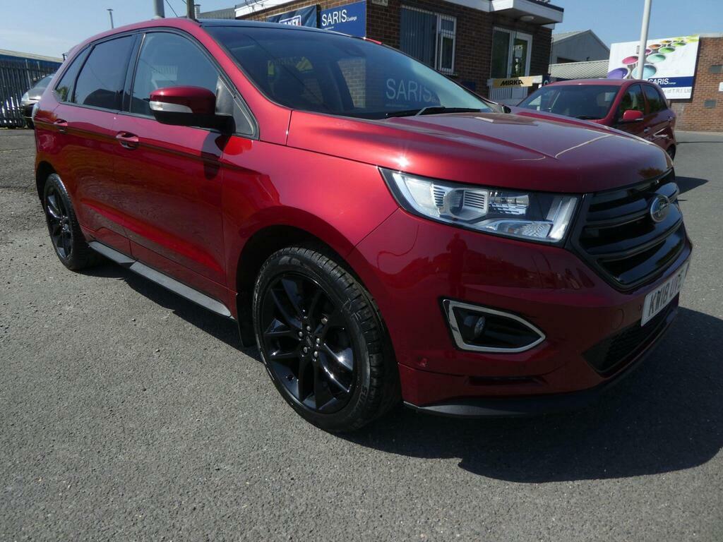 Ford Edge 2.0 Tdci Sport Powershift Awd Euro 6 S S KW18UVE Red #3