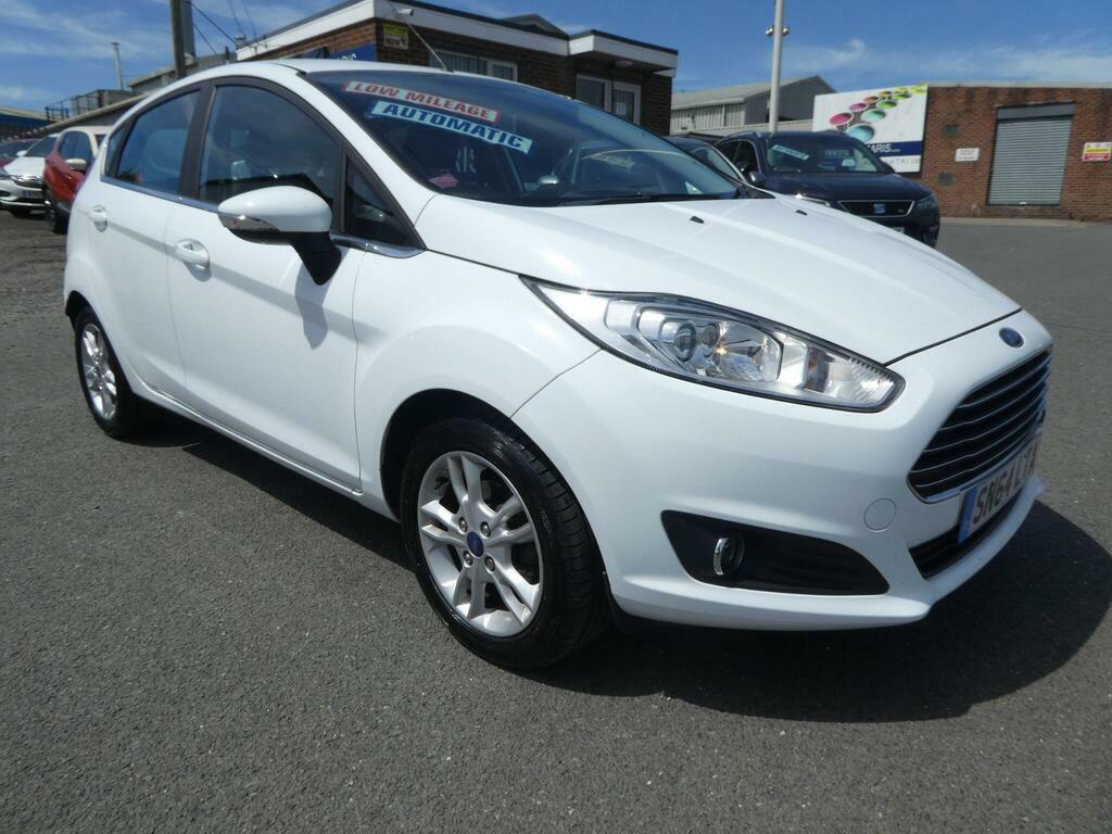 Ford Fiesta 1.6 Zetec Powershift Euro 5 White #3