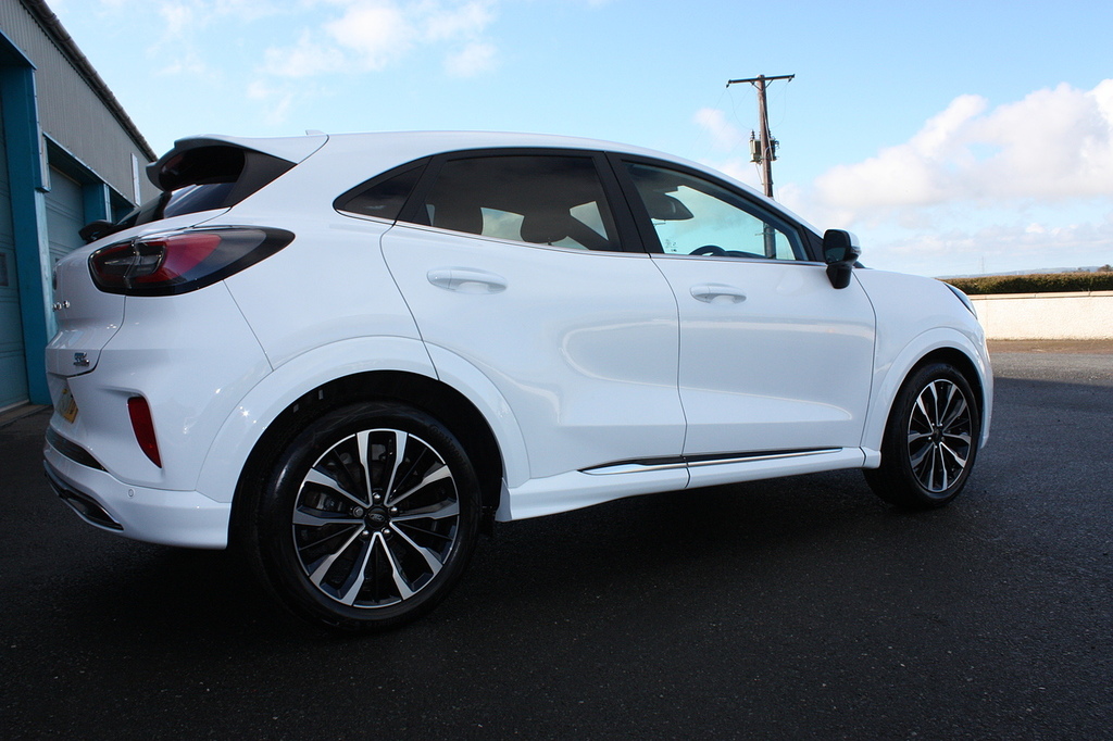 Ford Puma 1.0T Ecoboost Mhev St-line Vignale CP73DYB White #3