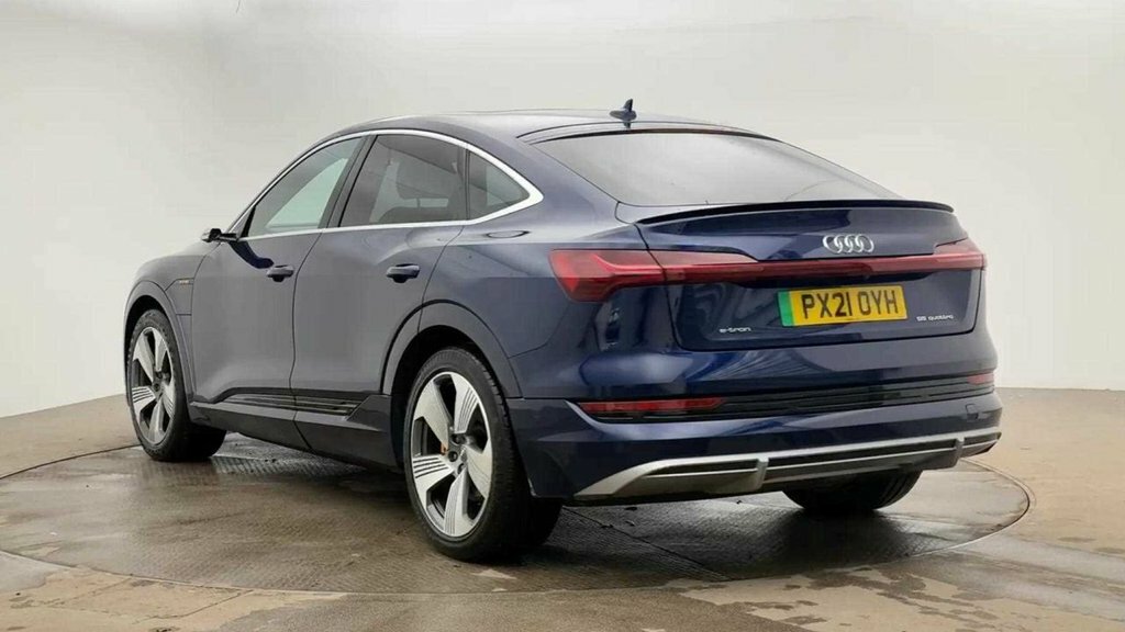 Audi E-tron Suv PX21OYH Blue #2
