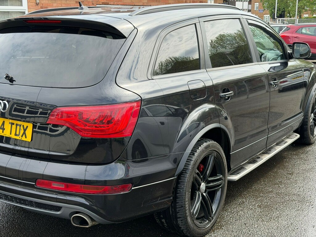 Audi Q7 3.0 Tdi V6 S Line Plus YJ14TDX Black #5