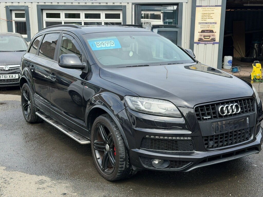 Audi Q7 3.0 Tdi V6 S Line Plus Black