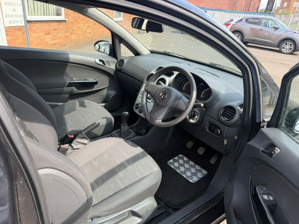 Vauxhall Corsa 1.2 16V S DU15XUK Black #6