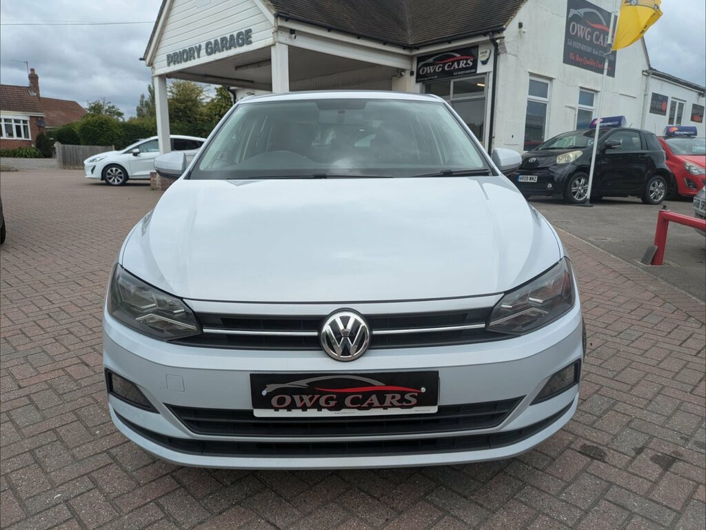 Volkswagen Polo 1.0 Se Hatchback Euro 6 Ss 6 HV18OYU Silver #2
