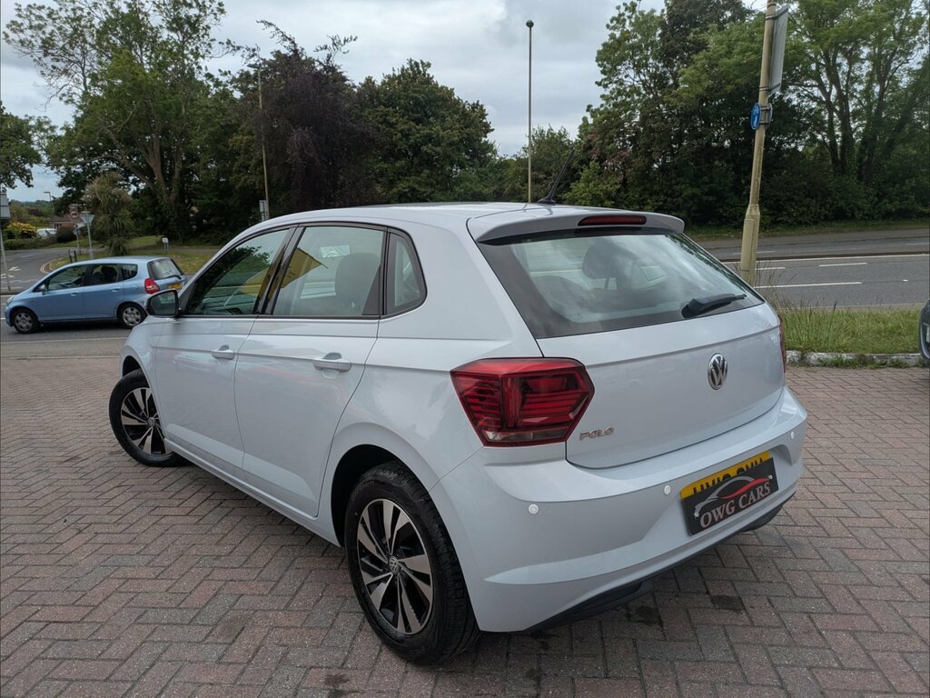 Volkswagen Polo 1.0 Se Hatchback Euro 6 Ss 6 HV18OYU Silver #5