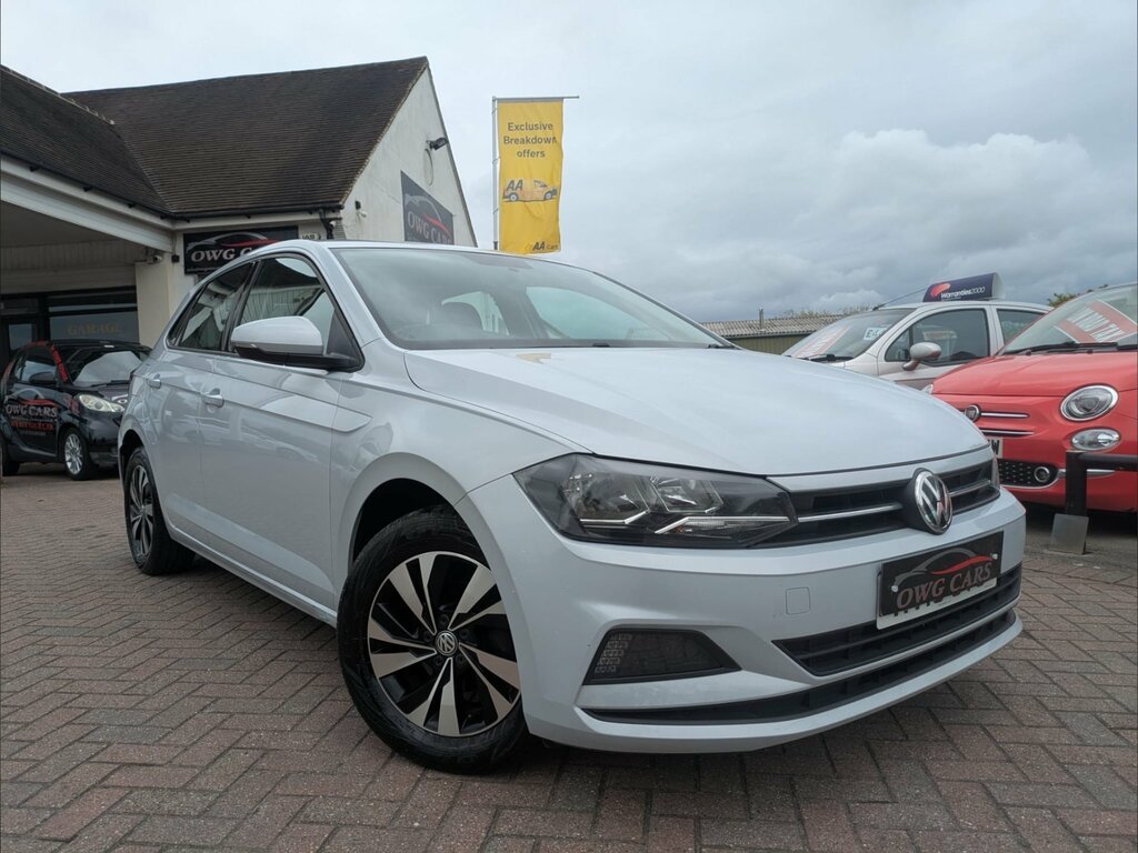 Volkswagen Polo 1.0 Se Hatchback Euro 6 Ss 6 Silver