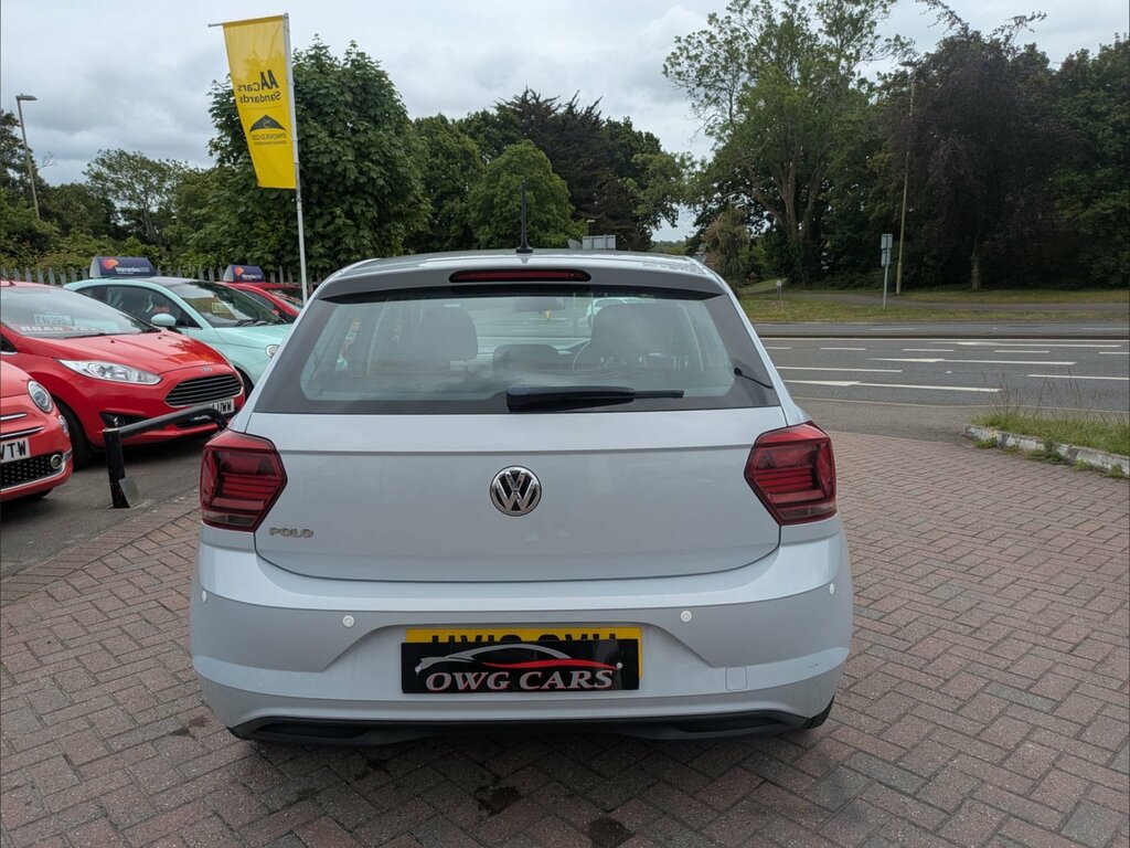 Volkswagen Polo 1.0 Se Hatchback Euro 6 Ss 6 HV18OYU Silver #6