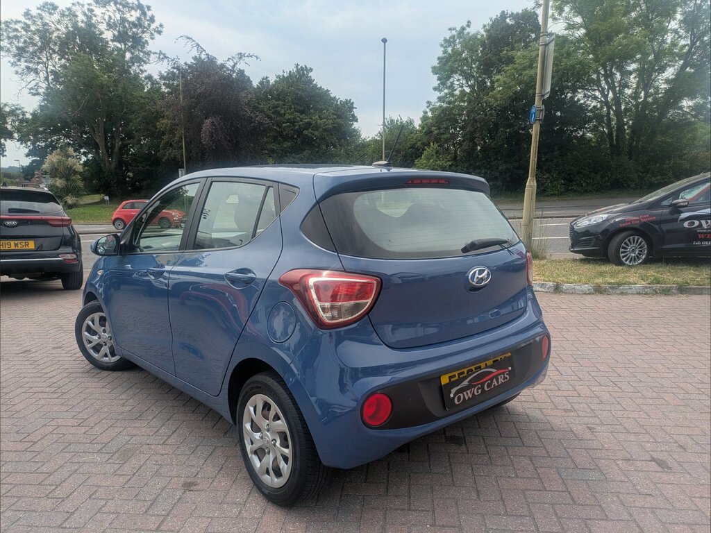 Hyundai I10 1.2 Se Hatchback Euro 6 87 Ps EF67LRK Blue #5