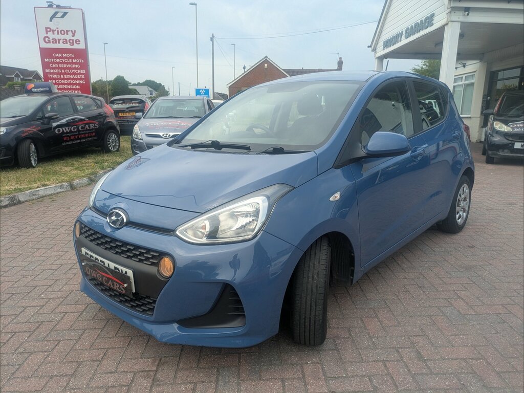 Hyundai I10 1.2 Se Hatchback Euro 6 87 Ps EF67LRK Blue #3