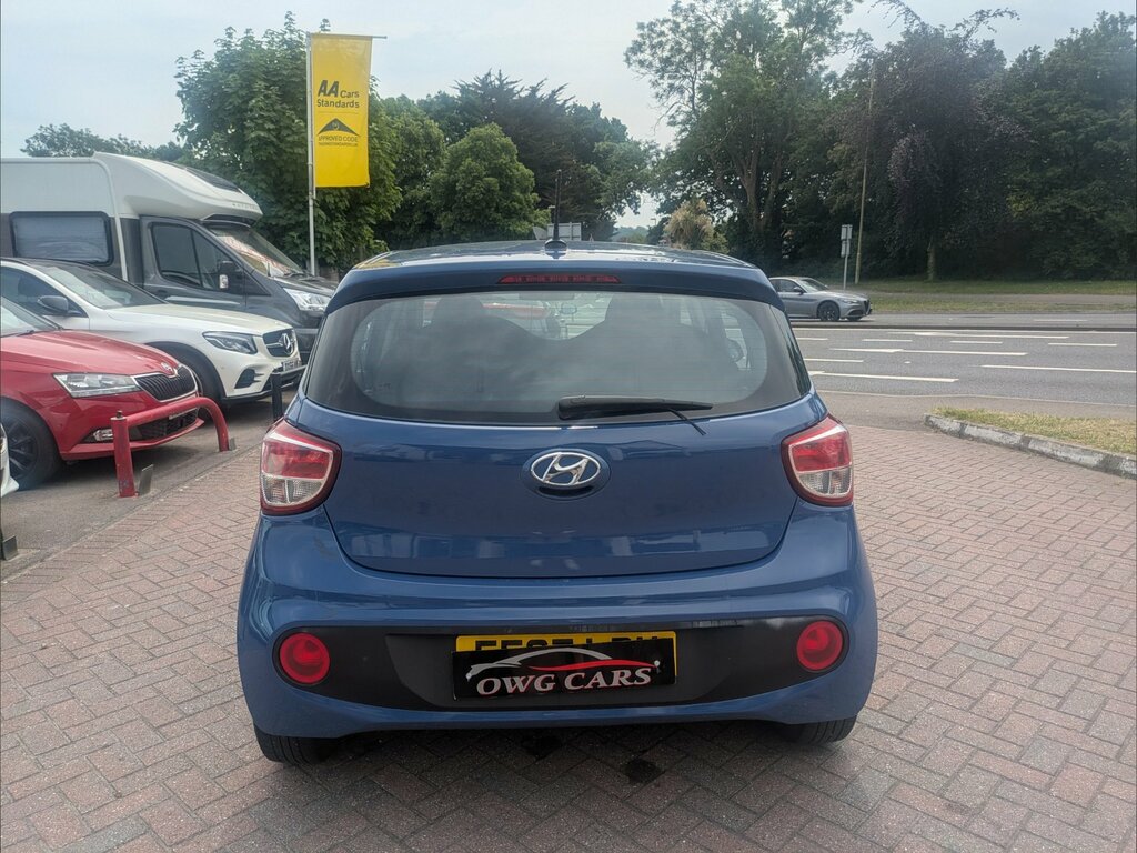 Hyundai I10 1.2 Se Hatchback Euro 6 87 Ps EF67LRK Blue #6