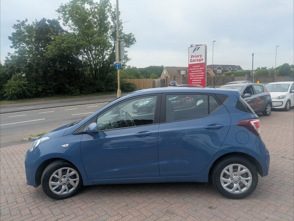 Hyundai I10 1.2 Se Hatchback Euro 6 87 Ps EF67LRK Blue #4