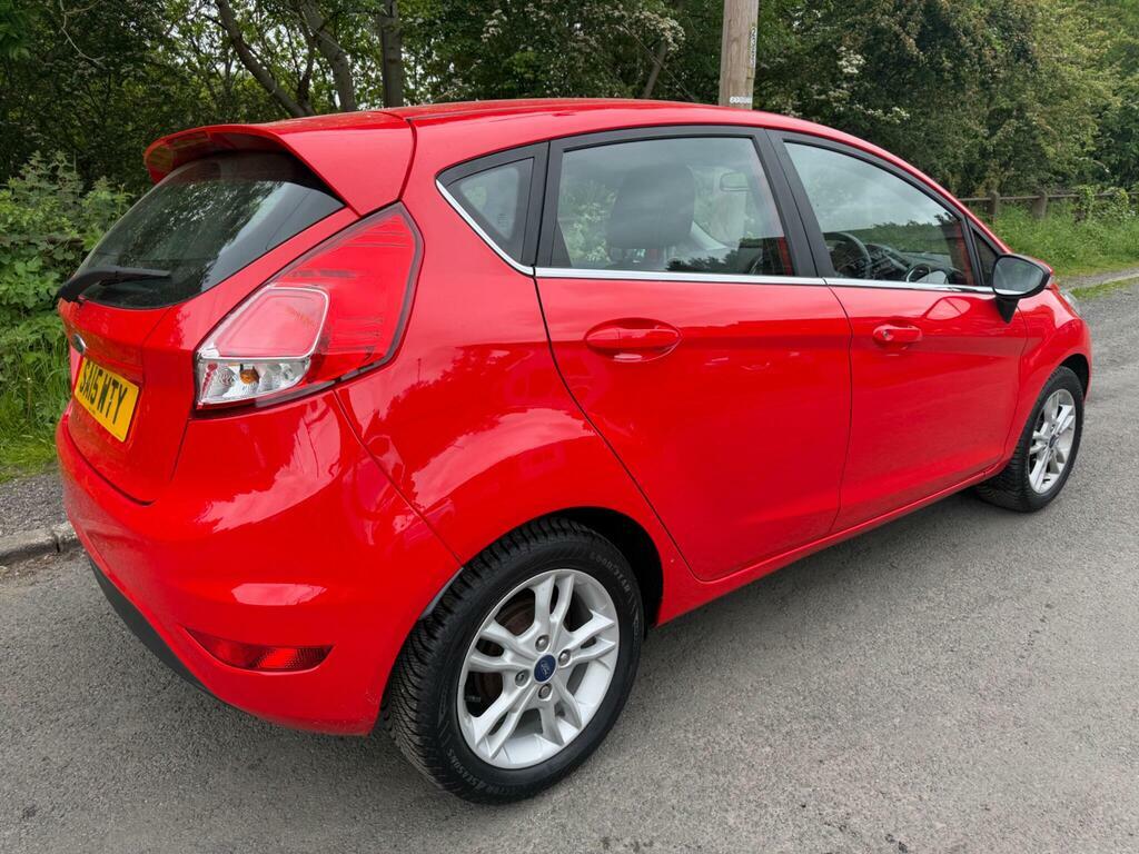 Ford Fiesta 1.25 Zetec Euro 6 SA15WTY Red #3