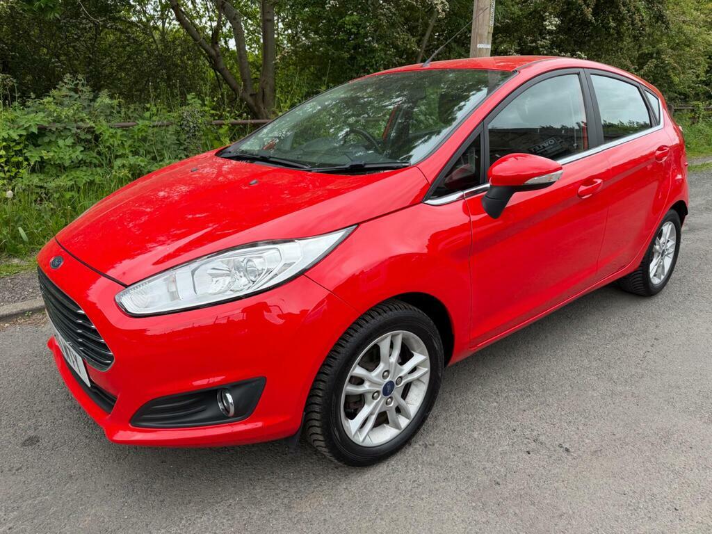 Ford Fiesta 1.25 Zetec Euro 6 SA15WTY Red #6